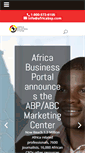 Mobile Screenshot of africabusinessportal.com